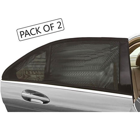 Ηλιοπροστασίες Αυτοκινήτου Feral Για Τα Πλαϊνά Τζάμια Ελαστική (Flexible) Sunshade 100x54cm 13393