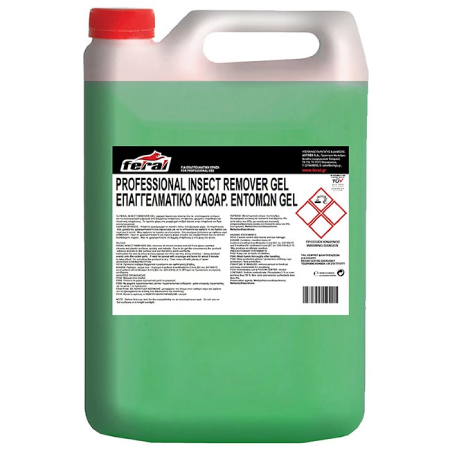 Καθαριστικό Εντόμων Gel Για Το Παρμπρίζ Feral 4lt
