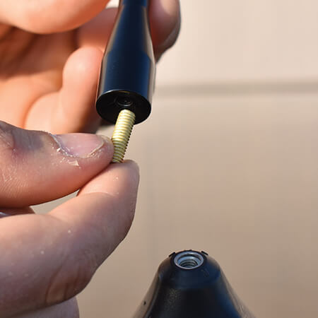 ΚΕΡΑΙΑ ΑΛΟΥΜΙΝΙΟΥ ΜΑΥΡΗ 3 ADAPTORS