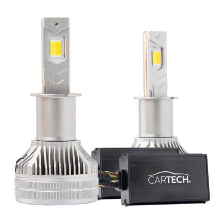 ΛΑΜΠΑ LED CT5 MOBILE H3 SHORT 160W WHITE 6500K NIGHT KILLER CARTECH