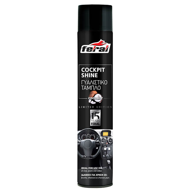 Γυαλιστικό ταμπλό Feral 38000 με άρωμα coco 750ml