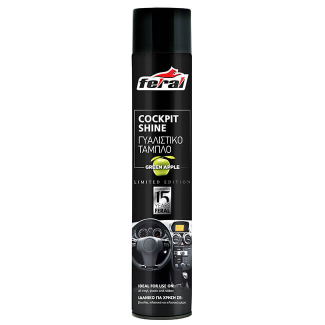 Γυαλιστικό ταμπλό Feral 38055 με άρωμα green apple 750ml