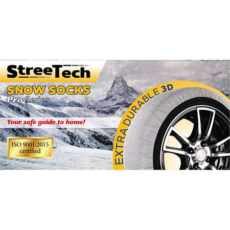 Χιονοκουβέρτες Streetech Pro Series – λευκό χρώμα – μέγεθος LARGE – σετ 2τμχ