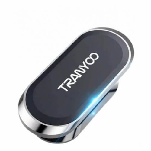 Βάση Κινητού Τηλεφώνου Μαγνητική Tranyco Z7 Ασημί-Μαύρο