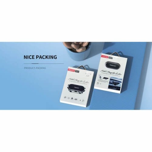 Βάση Κινητού Τηλεφώνου Μαγνητική Tranyco Z7 Ασημί-Μαύρο