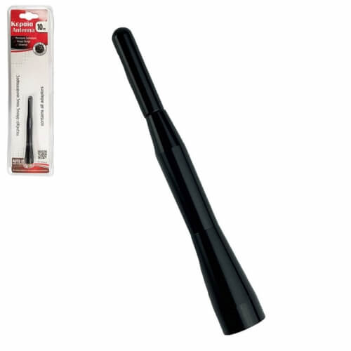 Κεραία Οροφής Αυτοκινήτου Αλουμινίου Με Αντάπτορες 10cm Πομπέ Μαύρη